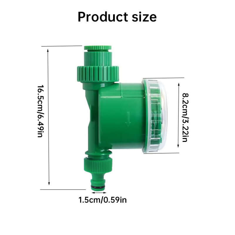 Outdoor plastic garden hose equipped with electronic automatic irrigation timer eprolo