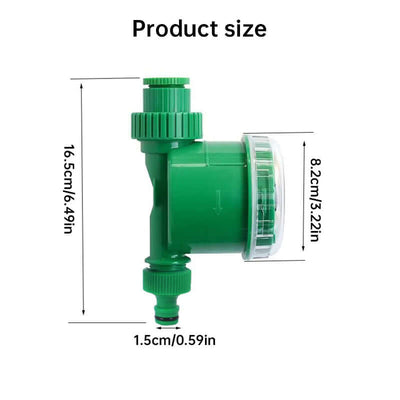 Outdoor plastic garden hose equipped with electronic automatic irrigation timer eprolo