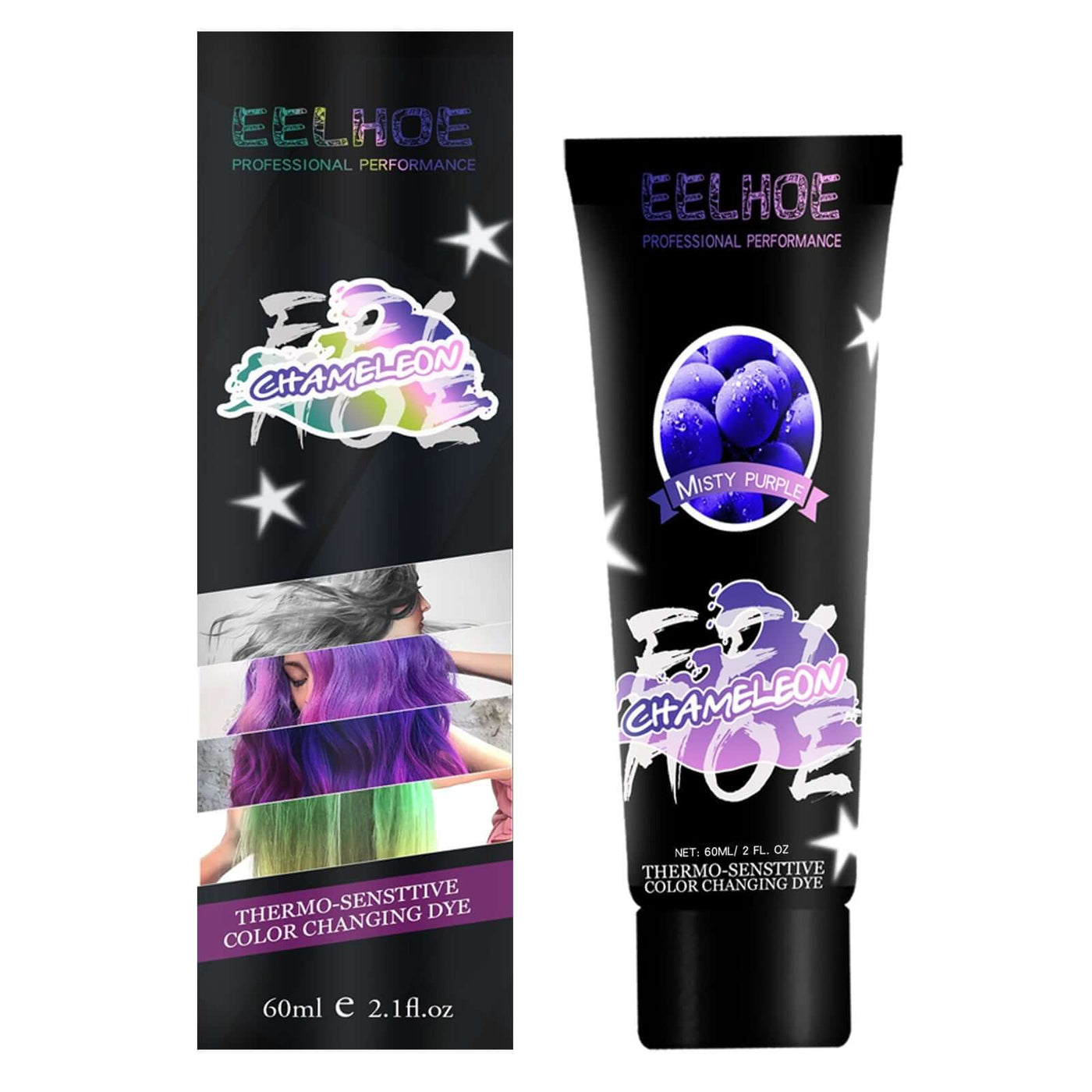 Gradient Hair Conditioner, No Damage To Hair And Scalp Easily Change Hair Color Hair Conditioner eprolo