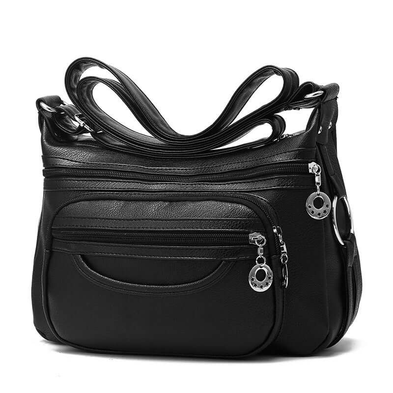 Women Work Bag Multi-pocket Messenger Bag With Zippers Daily Crossbody Bag eprolo