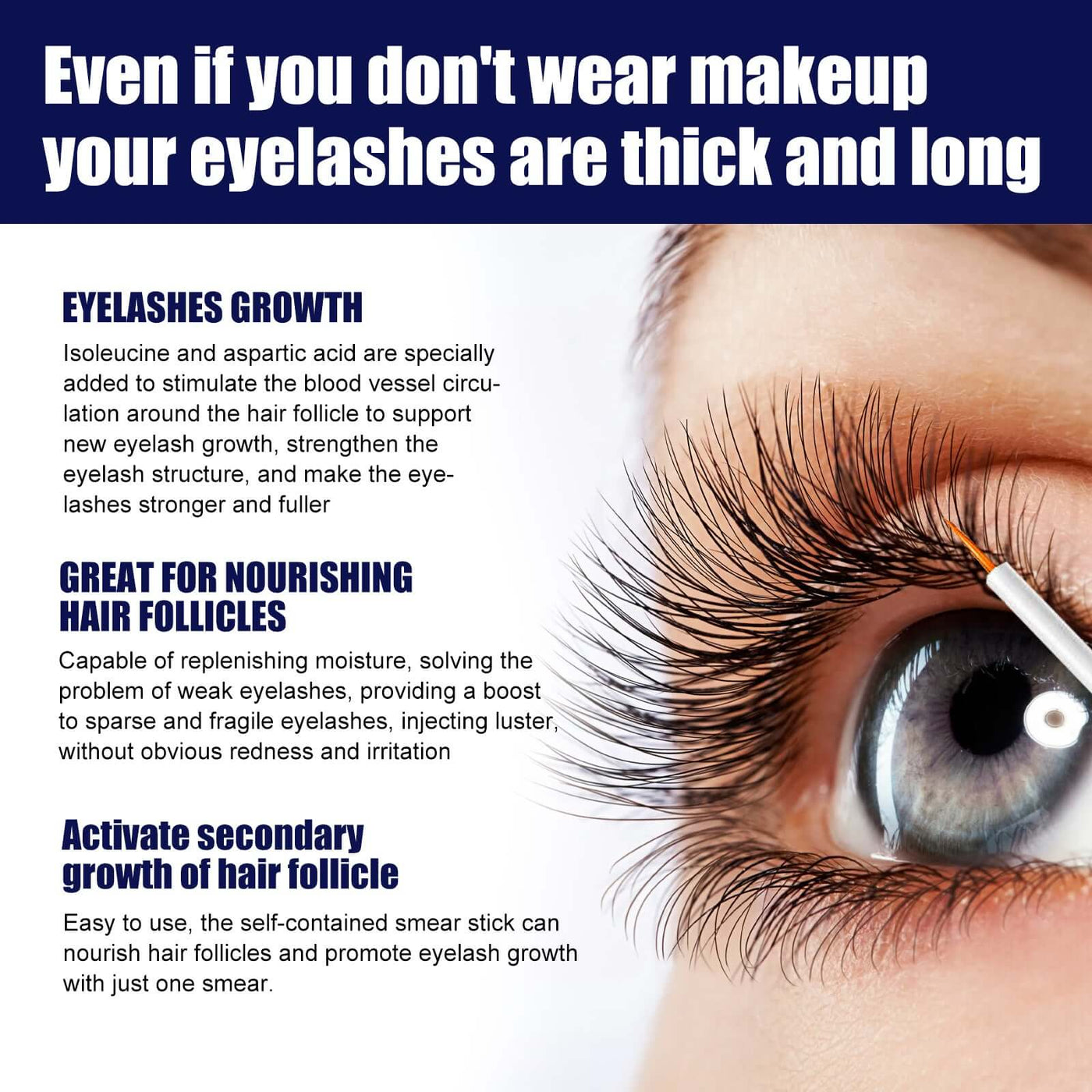 Mascara, Natural Moisturizing Black Volumizing Mascara eprolo