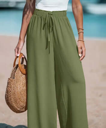 Women's Drawstring Loose Casual Wide-leg Trousers eprolo