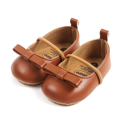 Autumn Bow Soft Bottom Non-slip Toddler Shoes eprolo