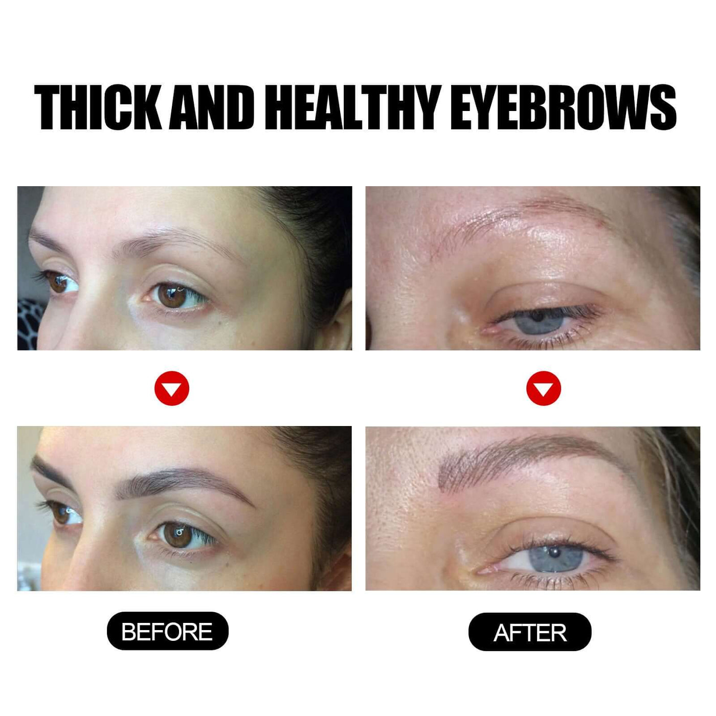 Eyebrow Liquid Dark Thick Natural Oil Eyebrow Repair Mild Moisturizing Treatment eprolo
