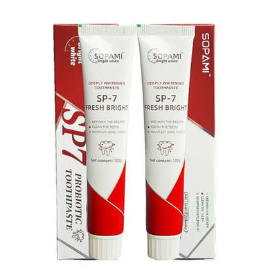 Probiotics Bright White Teeth Stain Removing Fresh And Improved Mouthgas Toothpaste eprolo