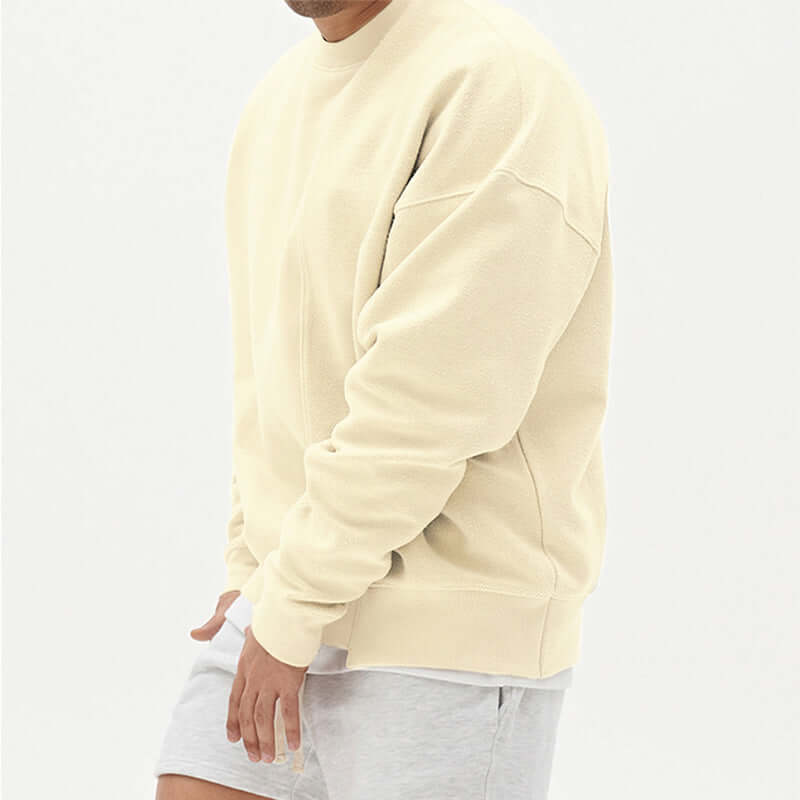 Pullover Round Neck Sweater Loose Men Clothes Astrazona