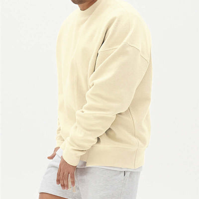 Pullover Round Neck Sweater Loose Men Clothes Astrazona