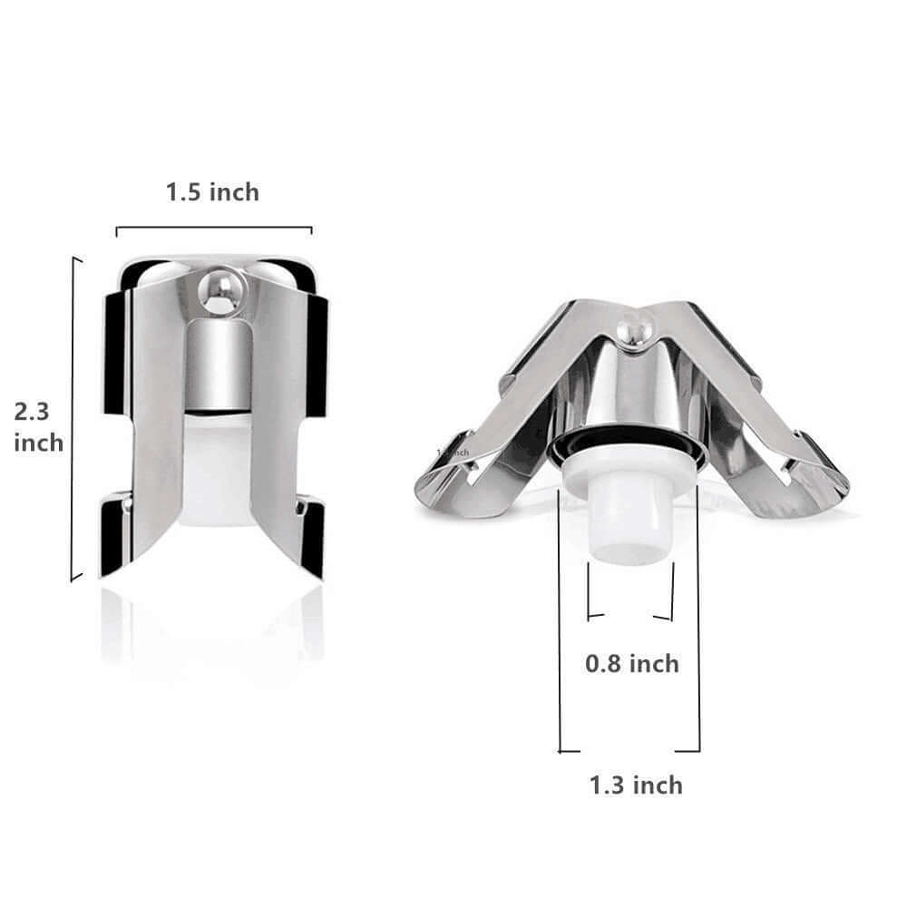 Stainless Steel Sealed Fresh-keeping Wine Stopper eprolo