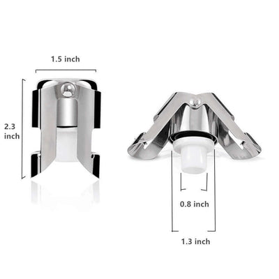 Stainless Steel Sealed Fresh-keeping Wine Stopper eprolo