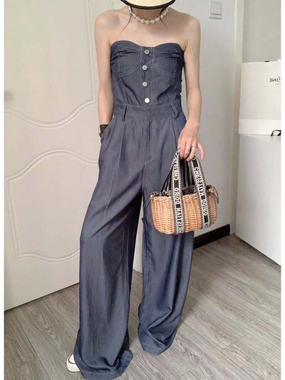 Women's Light Luxury Small Crowd Bra Jumpsuit eprolo