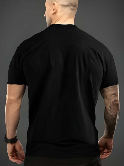 Men's casual summer T-shirt with "IT IS WHAT IT IS" fun print