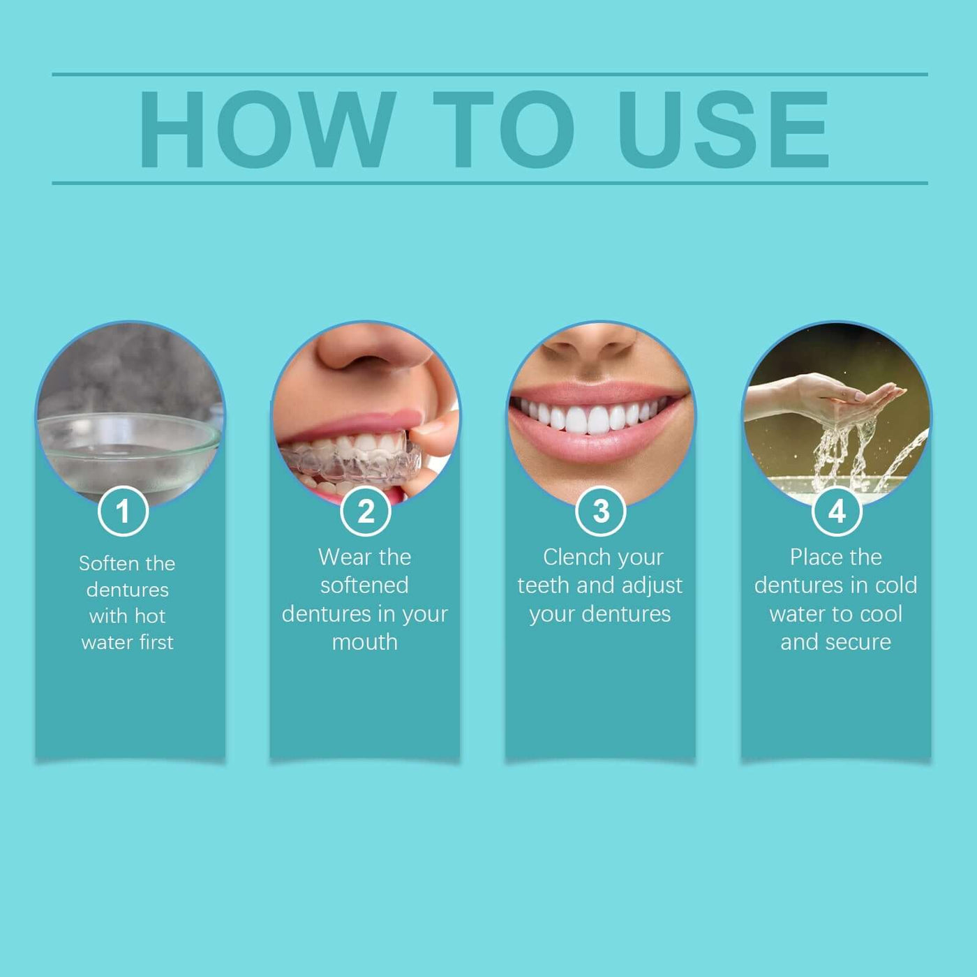 Adjustable Buckle Dentures, Comfortable Adjustable Dentures To Fit The Mouth Chewing Force And Fit The Teeth eprolo