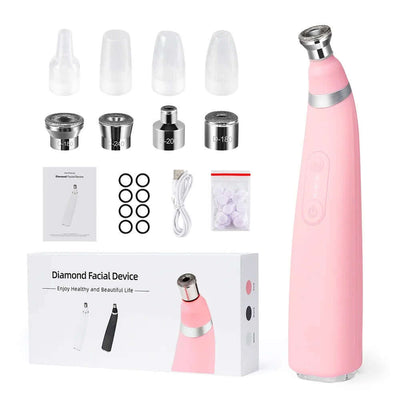 Diamond micro carving pore cleaner removes dead skin with high suction microcrystalline skin rejuvenation beauty device eprolo