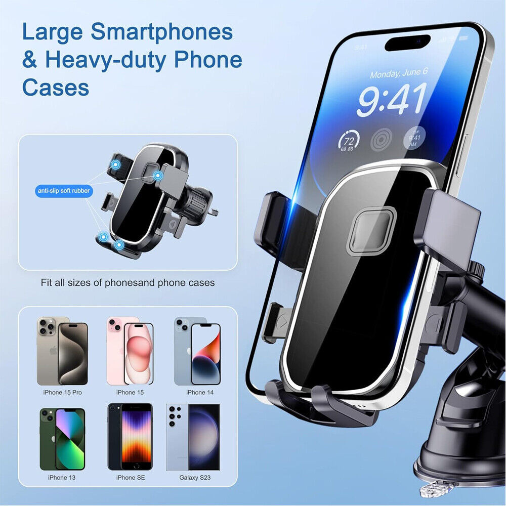 Universal Car Phone Holder 360 Windscreen Suction Mount GPS Stand Cradle UK NEW eprolo