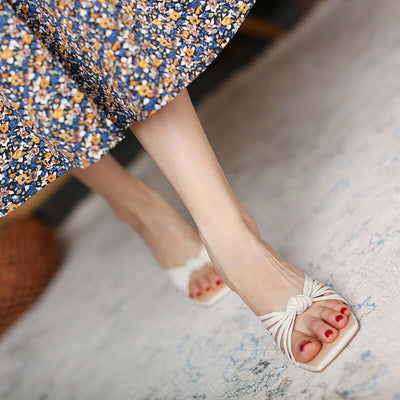 Women's French Style Retro Outerwear Sandals eprolo