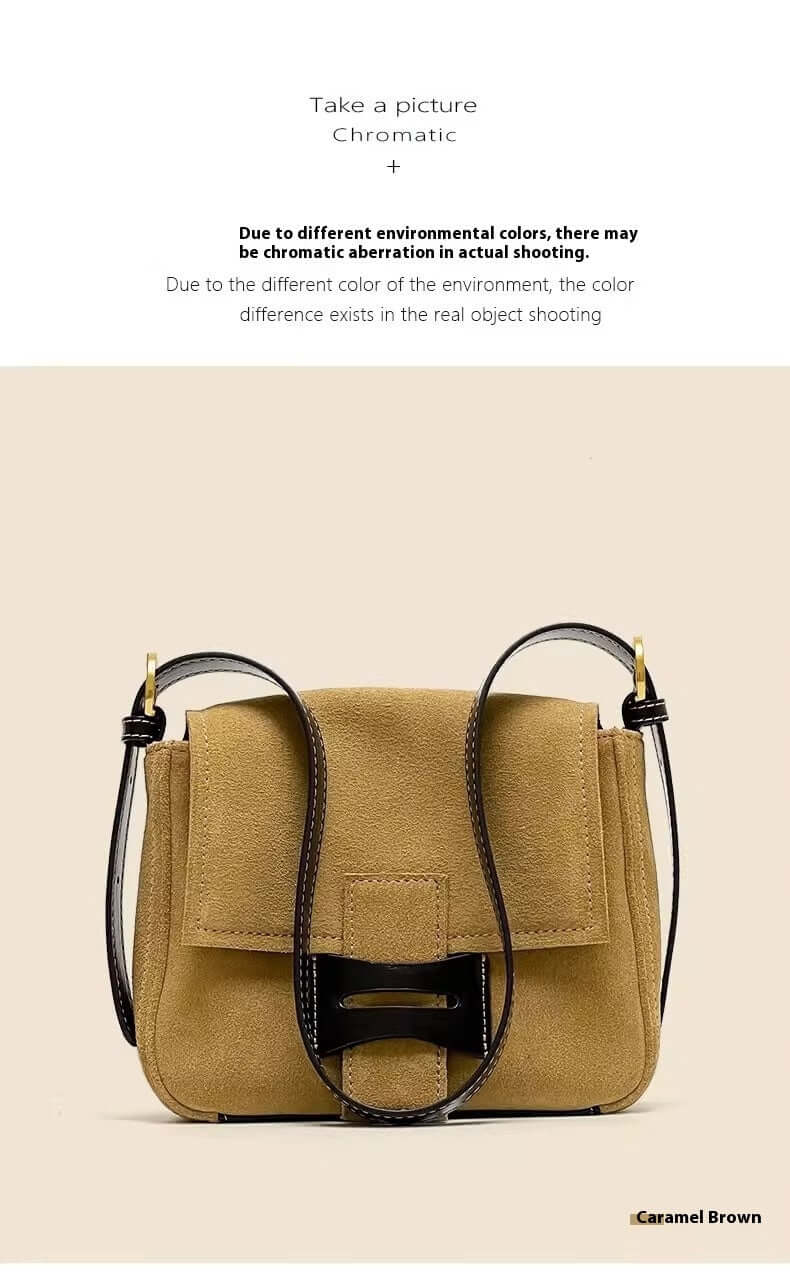 Dull Polish Genuine Leather Shoulder Messenger Bag eprolo