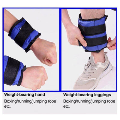 Ankle Wrist Leg Weights Straps Running Exercise Fitness Gym Strength Training UK eprolo