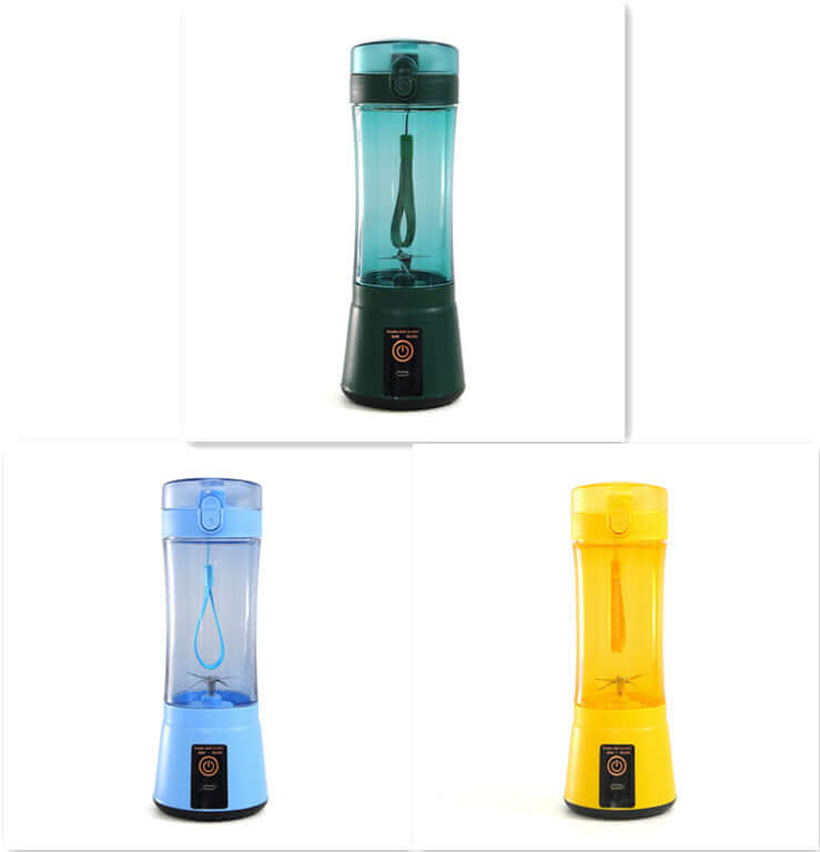 Portable Electric Fruit Juicer Wireless USB Rechargeable Mini Mixer Multifunction Summer Smoothie Blender Machine Kitchen Supplies eprolo
