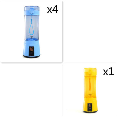 Portable Electric Fruit Juicer Wireless USB Rechargeable Mini Mixer Multifunction Summer Smoothie Blender Machine Kitchen Supplies eprolo
