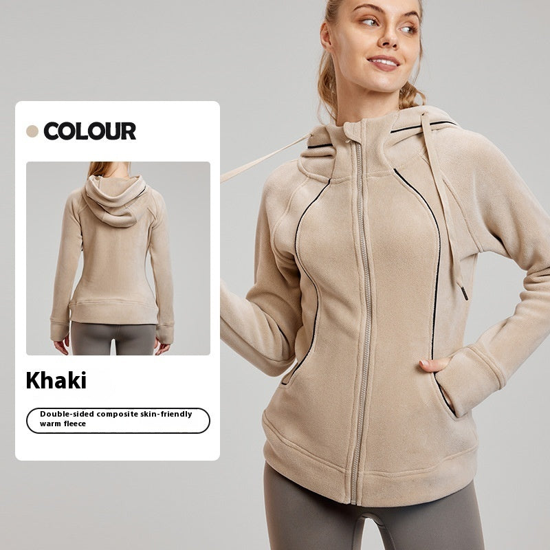 Long Sleeve Yoga Sports Jacket For Women eprolo