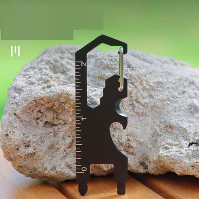 Outdoor Multi-function EDC tool card opener keychain with multi-purpose gadgets outdoor tools eprolo