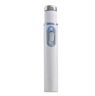 Blue light therapy acne laser pen device for wrinkle and scar removal, skincare beauty equipment.