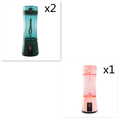 Portable Electric Fruit Juicer Wireless USB Rechargeable Mini Mixer Multifunction Summer Smoothie Blender Machine Kitchen Supplies eprolo
