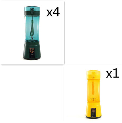Portable Electric Fruit Juicer Wireless USB Rechargeable Mini Mixer Multifunction Summer Smoothie Blender Machine Kitchen Supplies eprolo