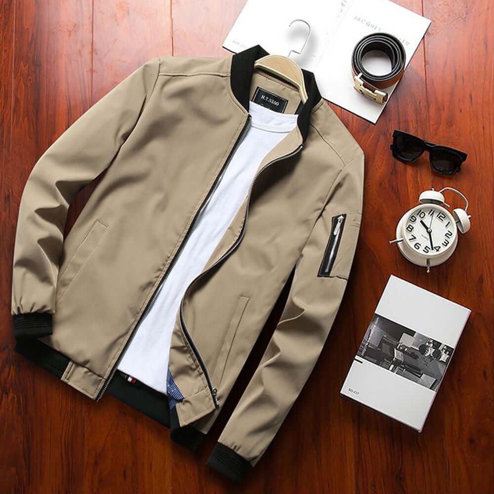 Men's Casual Bomber Jacket eprolo
