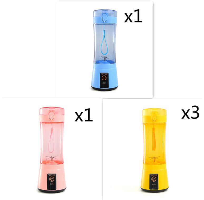 Portable Electric Fruit Juicer Wireless USB Rechargeable Mini Mixer Multifunction Summer Smoothie Blender Machine Kitchen Supplies eprolo