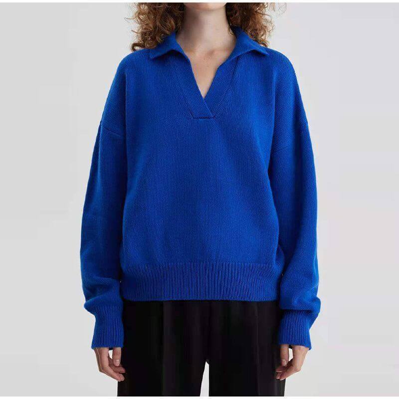 Women's Sweater With Pullover Knitted Top eprolo