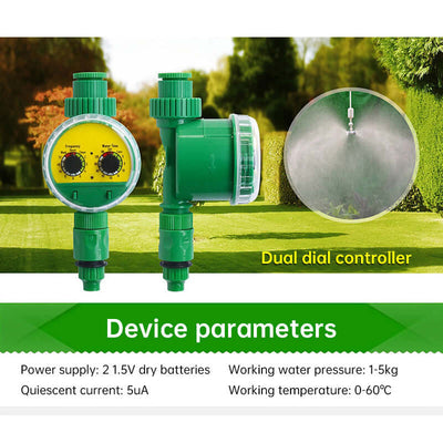 Outdoor plastic garden hose equipped with electronic automatic irrigation timer eprolo