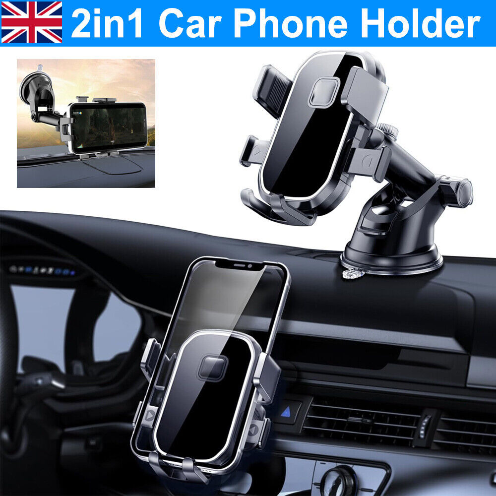 Universal Car Phone Holder 360 Windscreen Suction Mount GPS Stand Cradle UK NEW eprolo