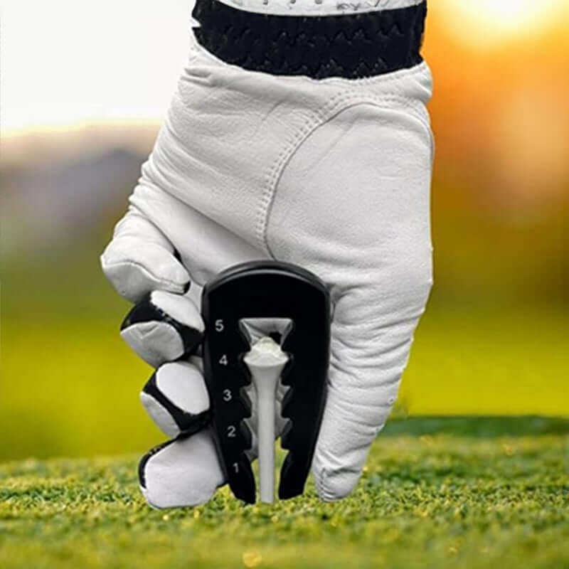 Adjustable Golf Tee Height Tool: Precision setter for consistent swings. Durable, easy - to - use training aid. eprolo