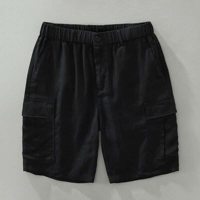 Japanese Vintage Overalls Men's Pure Linen eprolo