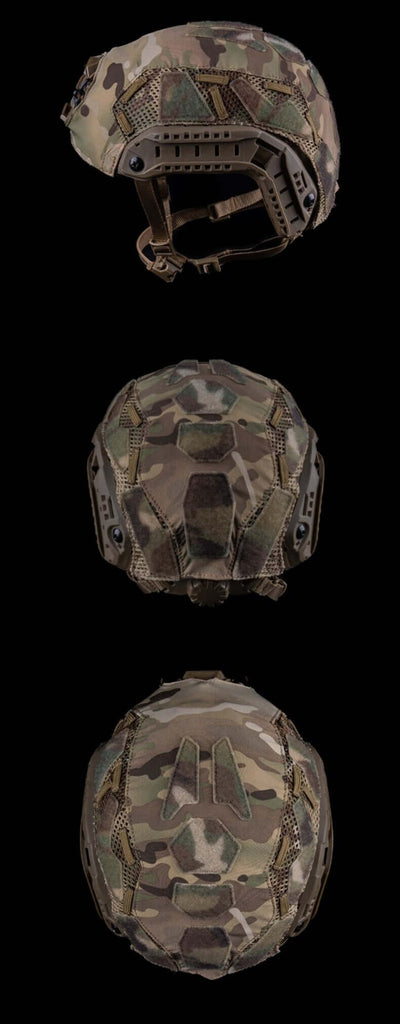 FAST SF Ultra-high Cut Camouflage Helmet Cover (Medium Size, M) eprolo