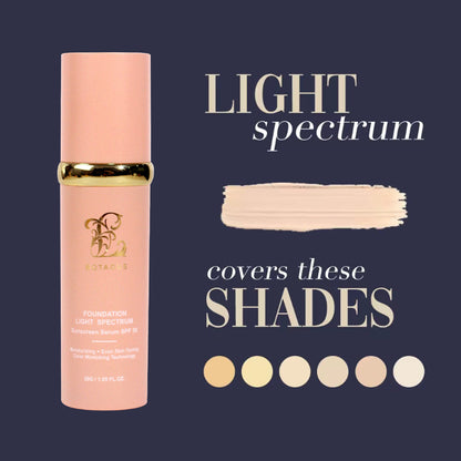 BOTAGUS Foundation 4 In 1-Light Spectrum,Protecting From Sun With SPF 50,For Gym, Sports, Dancing Concealer Coverage Flawless eprolo