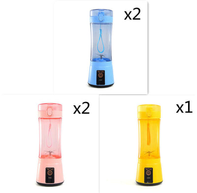 Portable Electric Fruit Juicer Wireless USB Rechargeable Mini Mixer Multifunction Summer Smoothie Blender Machine Kitchen Supplies eprolo