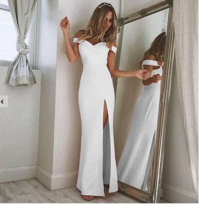 Elegant strapless tube top dress for women