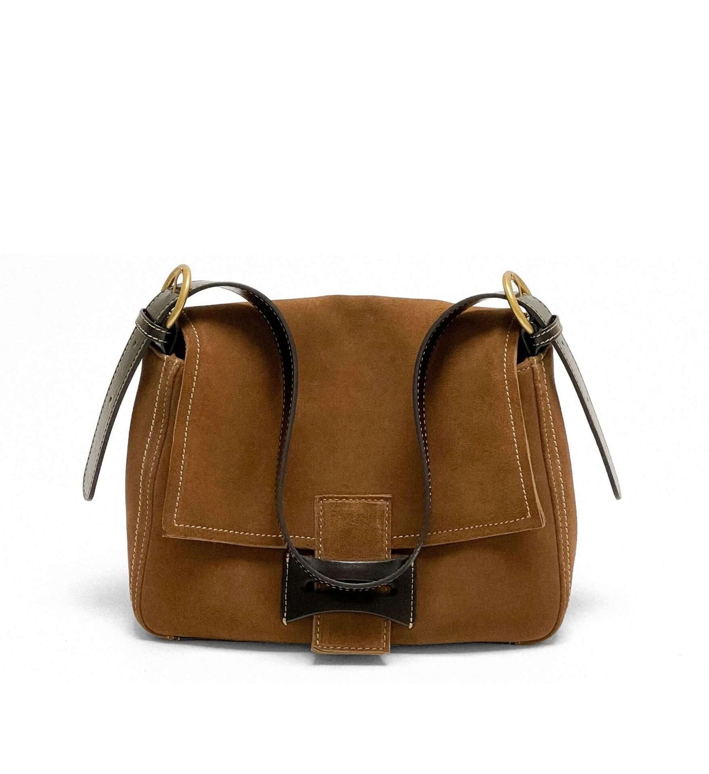 Dull Polish Genuine Leather Shoulder Messenger Bag eprolo