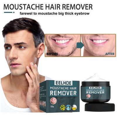 Men's Hair Removal Cream, Facial Armpit Leg Chest Hair Clean Not Damaging Skin Hair Removal Cream eprolo