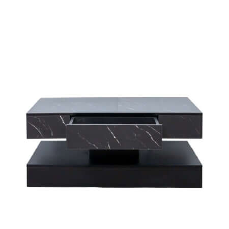 6.93IN High LED Coffee Table,Modern Coffee Table For Living Room,Living Room Tables,Large Living Room Furniture,LED Lights eprolo