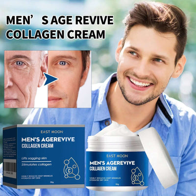 Collagen Wrinkle Remover Cream for Men, Anti Aging Fade Fine Lines Tightening Hydrating Cream eprolo