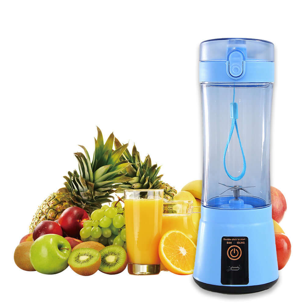Portable Electric Fruit Juicer Wireless USB Rechargeable Mini Mixer Multifunction Summer Smoothie Blender Machine Kitchen Supplies eprolo