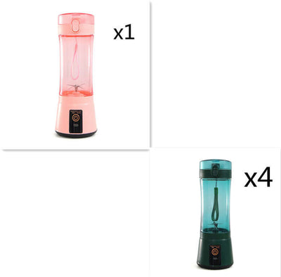 Portable Electric Fruit Juicer Wireless USB Rechargeable Mini Mixer Multifunction Summer Smoothie Blender Machine Kitchen Supplies eprolo