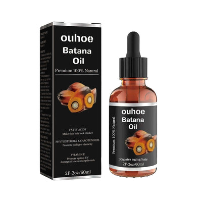 Batana Essential Oil, Hair Smoothing Anti-Loss Nourishing Skin Care Essential Oil eprolo