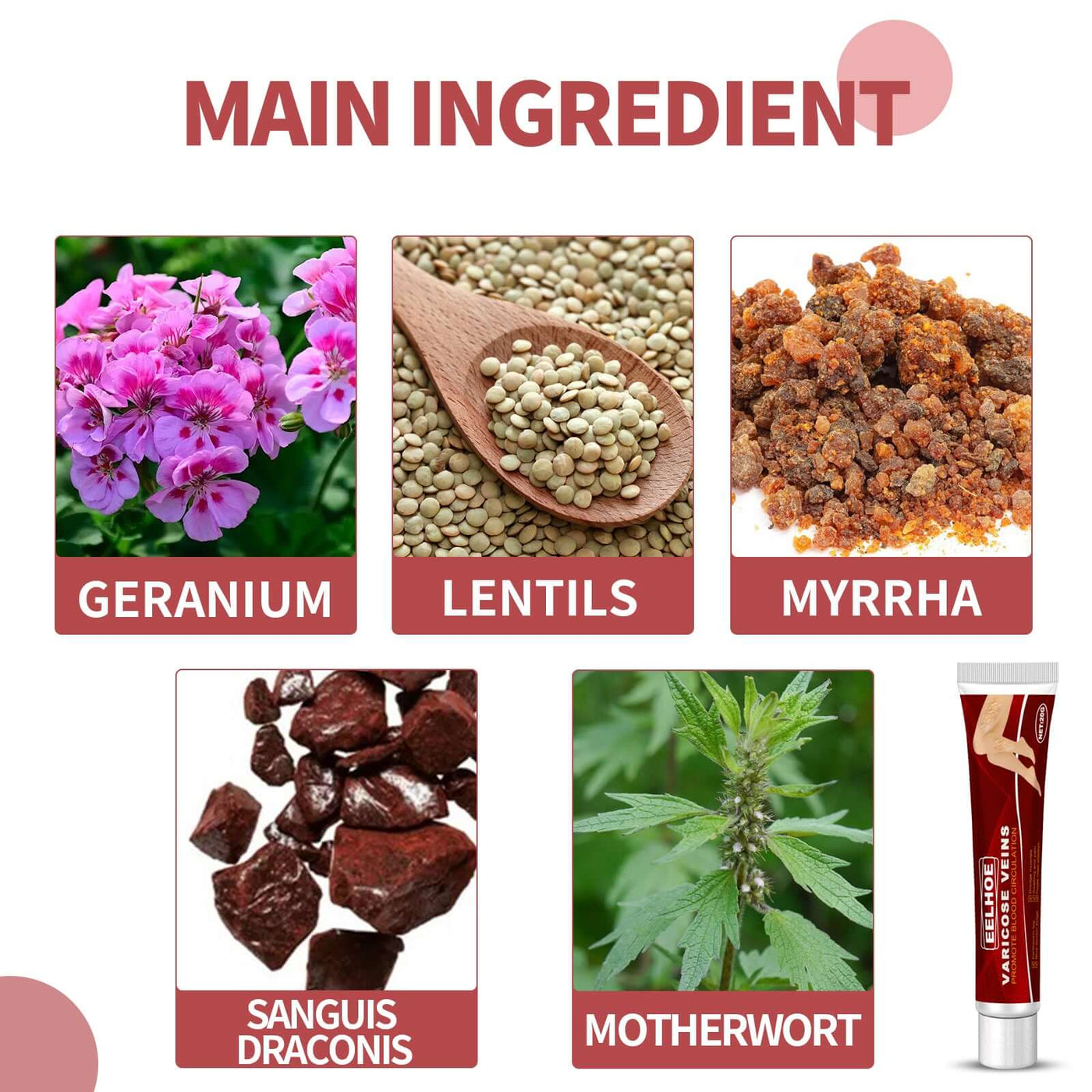 Venous Massage Varicose Cream, Relieves Bulging Leg Blood Vessels And Swollen Leg Earthworm Venous Massage Cream eprolo