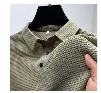 Mesh Ice Silk Short Sleeve T-shirt Mens Clothing Astrazona