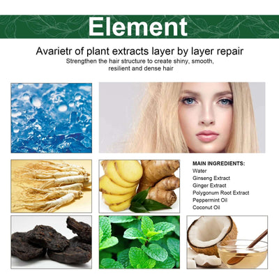 Dense Hair Essential Oil, Smooth Hair Repair Hair Root Thickening And Strengthening Hair Essence eprolo
