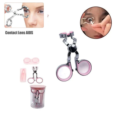 Eye Care Contact Lenses Inserter Remover Plastic Soft Tip Tweezer Stick Wearing Tools Lens Accessories Accessories eprolo